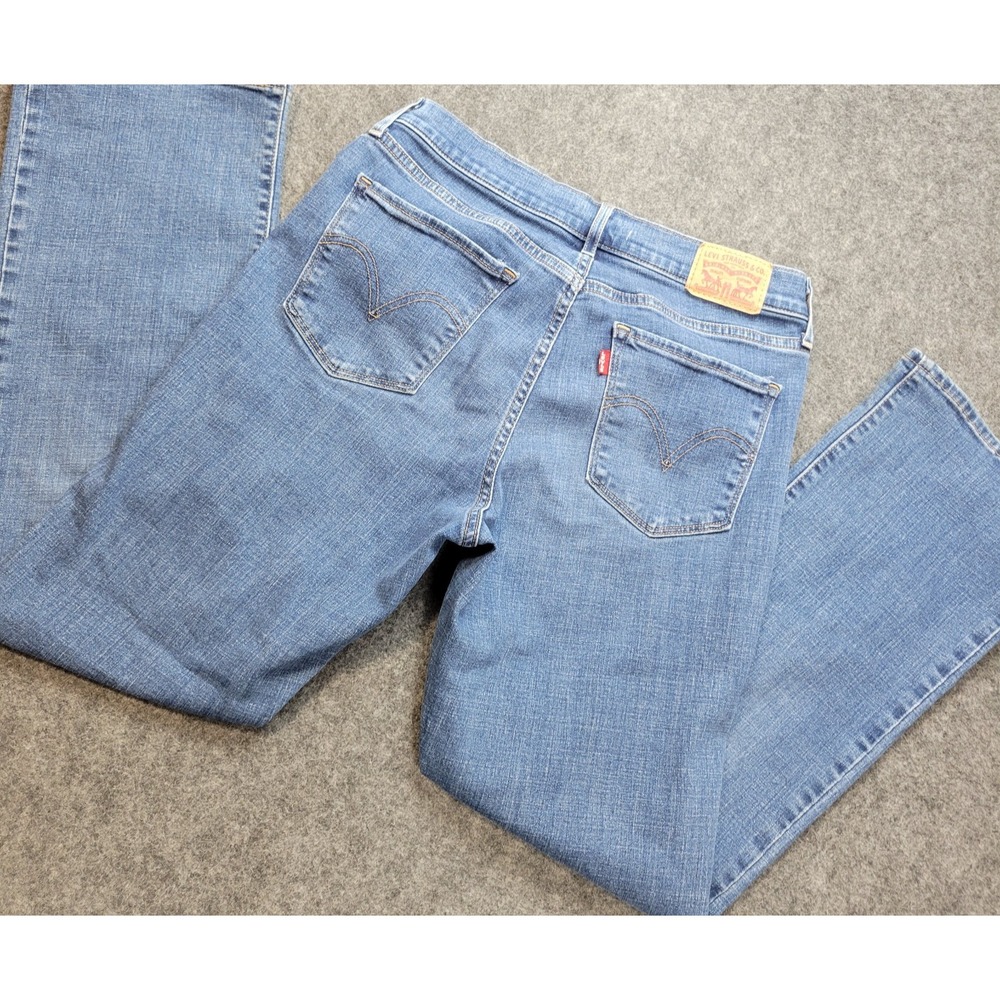 Levis Jeans Womens 8S 29x30 Blue Denim Red Tab Classic Bootcut Leg Streetwear